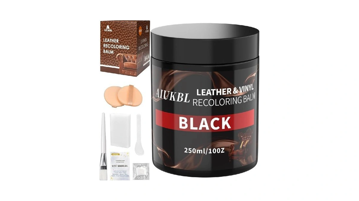 Aiukbl Leather Recoloring Balm, Leather Color Restorer, Leather Restorer For