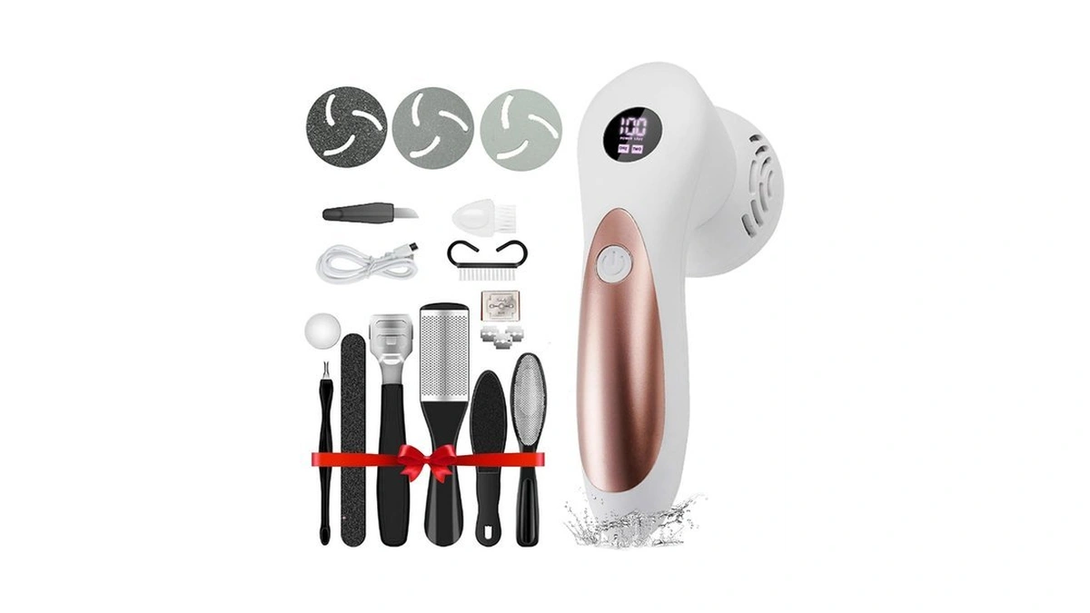 Doeean Electric Feet Foot Callus Remover Equipped With A Vacuum