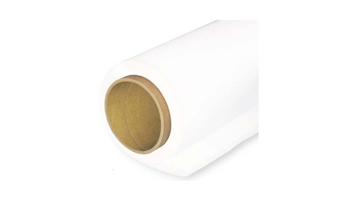 Huamei Seamless Photography Background Paper, White Photo Backdrop Paper Roll