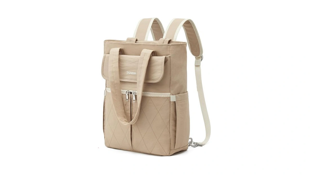 G4free 2 In 1 Tote Backpack Fits 15" Laptop, Women