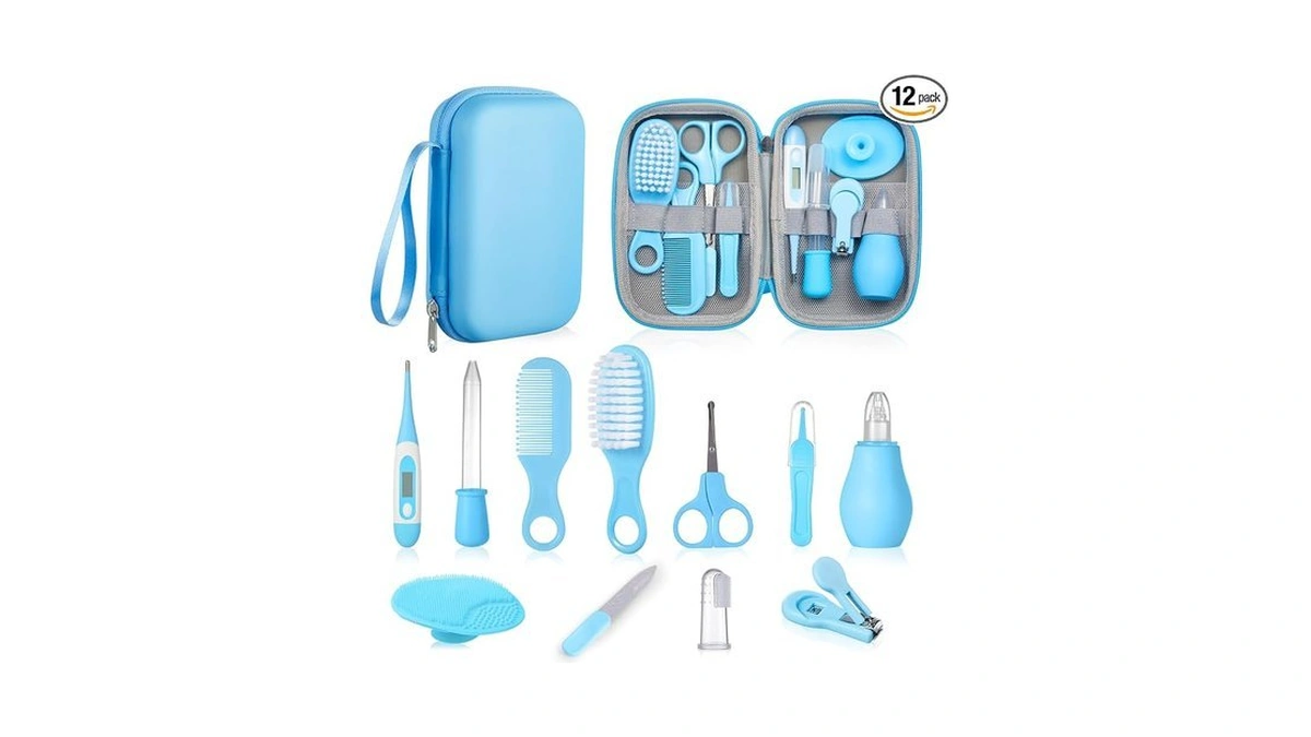 Baby Grooming And Health Kit, Lictin Nursery Care Kit, Newborn