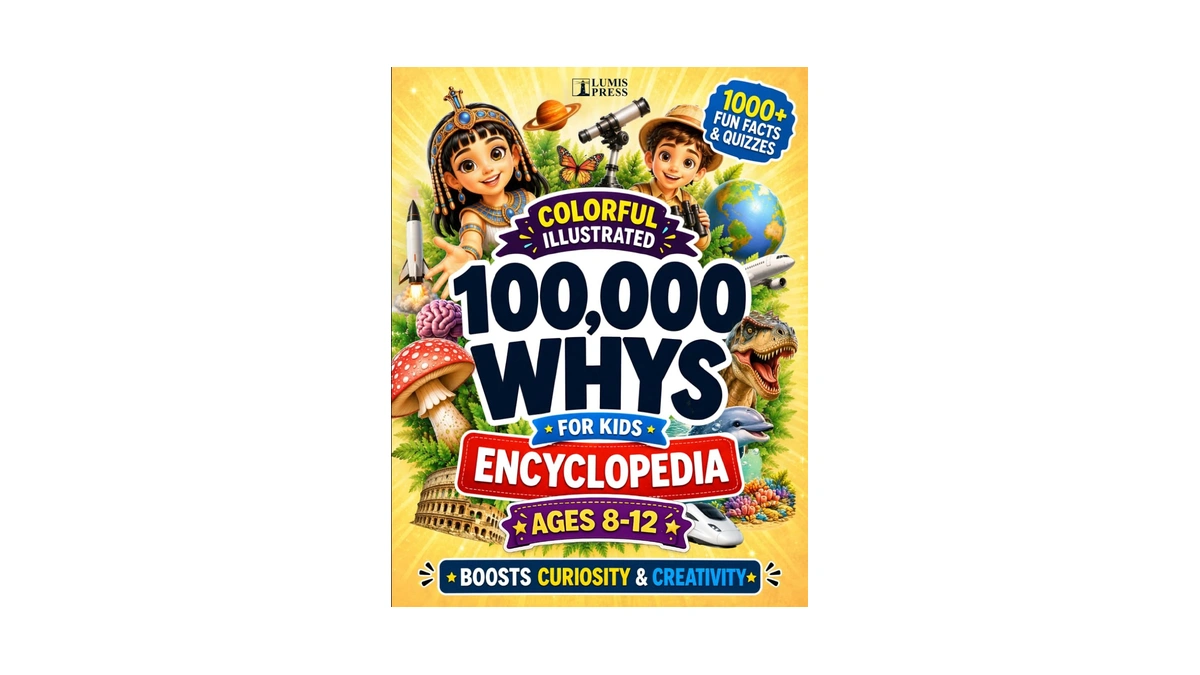 100,000 Whys For Kids: The Ultimate Colorful Illustrated Encyclopedia With