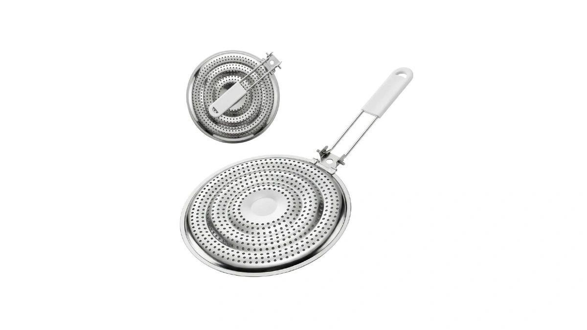 Hic Kitchen Heat Diffuser Reducer Flame Guard With Removable Handle,