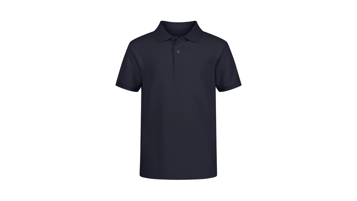 Nautica Boys' School Uniform Short Sleeve Pique Polo, Navy, 3t