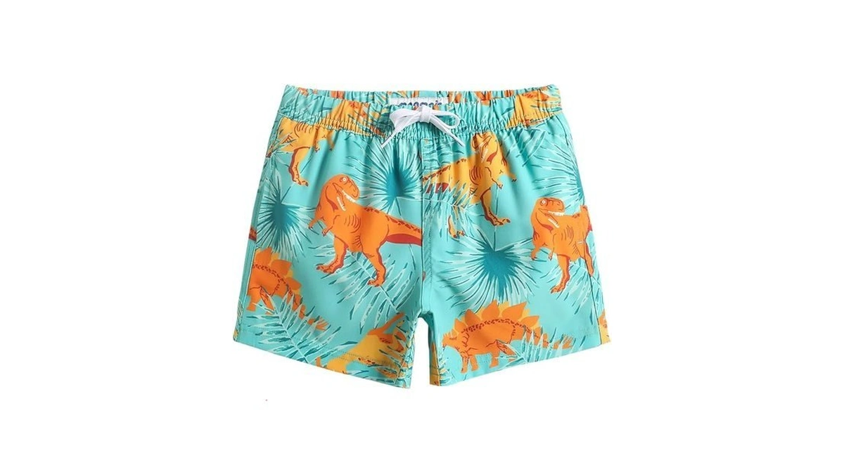 Maamgic Boys Swim Trunks Stretch Quick Dry Swim Shorts Kids