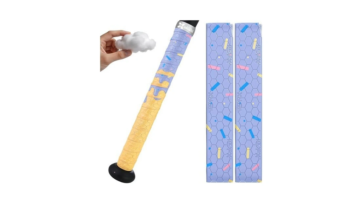 Akaixi 2 Pack 1.75mm Thickned Purple Ice Cream Drip Baseball