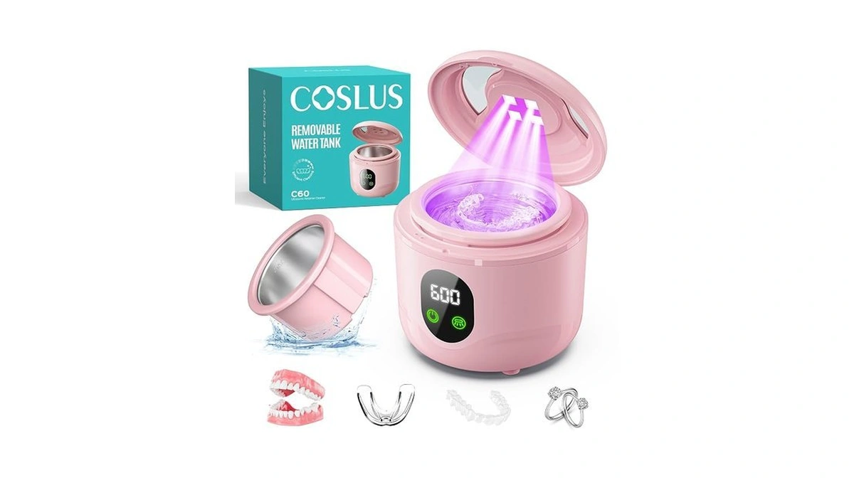 Amazon code: Coslus C60 Ultrasonic Retainer Cleaner M