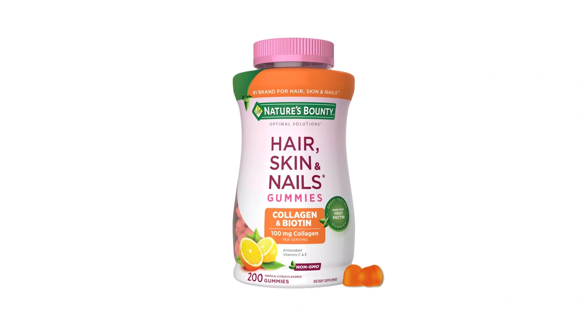 Nature's Bounty Optimal Solutions Hair, Skin And Nails Collagen Pectin