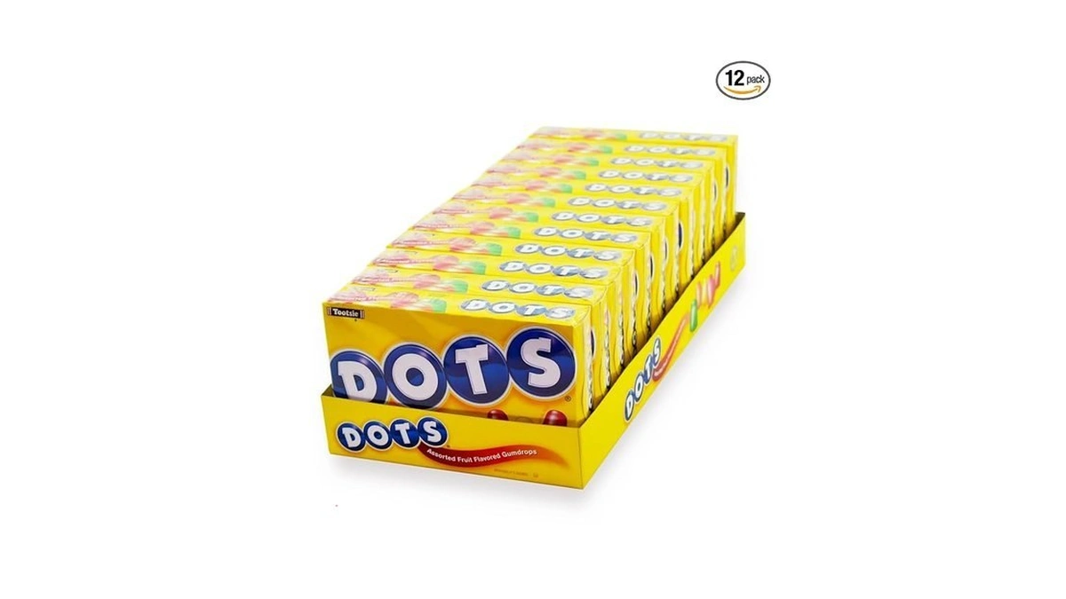 Dots Individually Wrapped Candy Holiday Pack - Original Gummy Candy