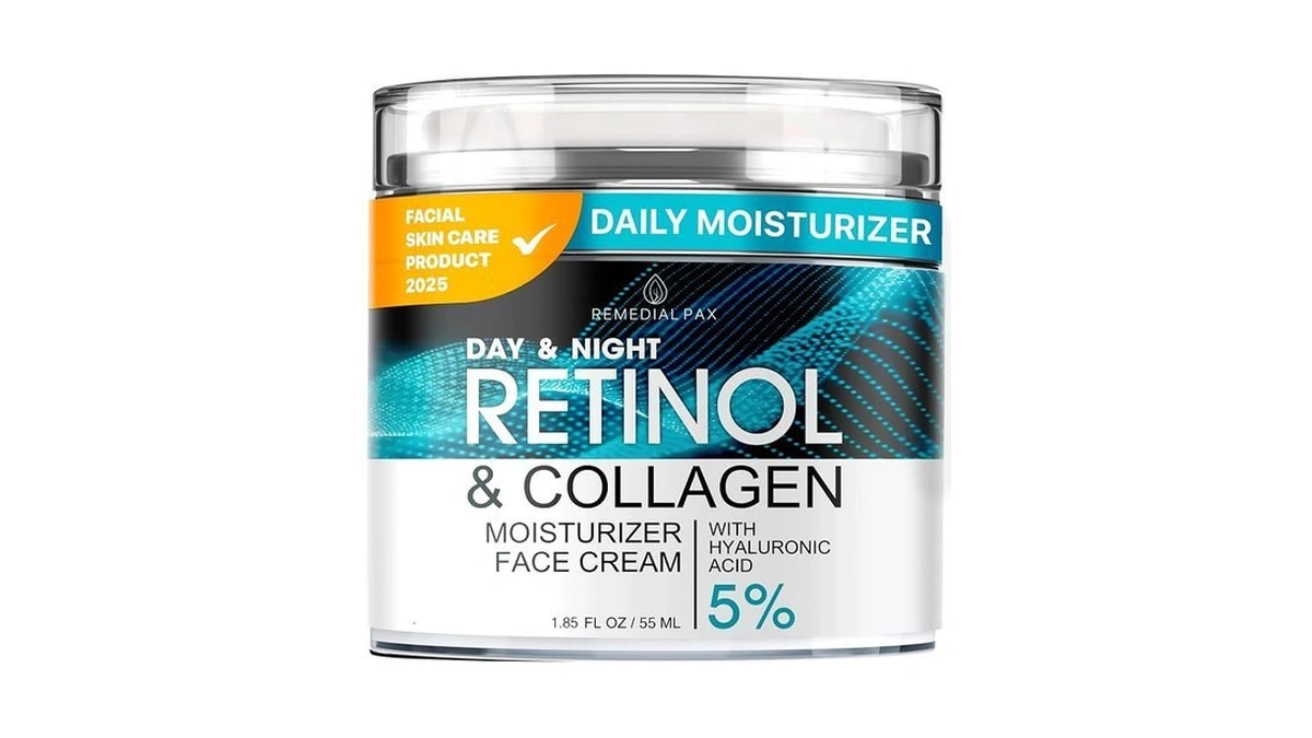 Face Moisturizer Retinol Cream, Anti Aging Neck Firming Cream, Collagen