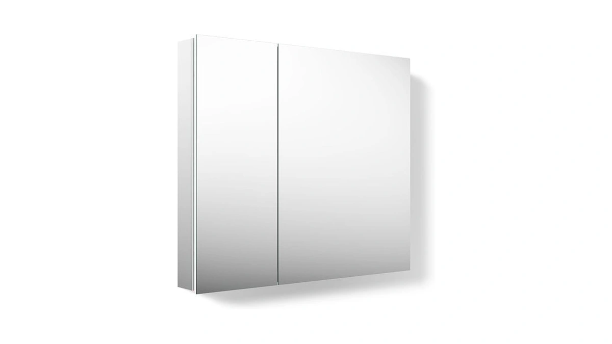 Kohler 55064-na Embark Slim Medicine Cabinet Mirror, Adjustable Shelves With