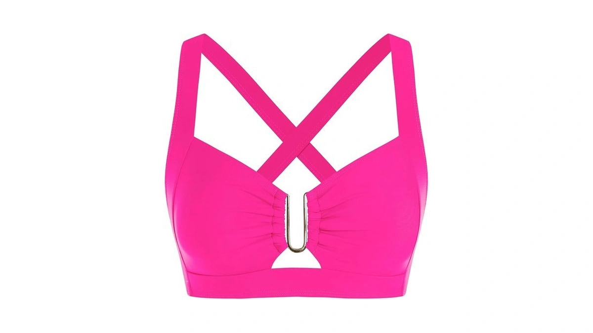 Zaful Womens Bathing Suit Tops Only Thicker Band Cut Out