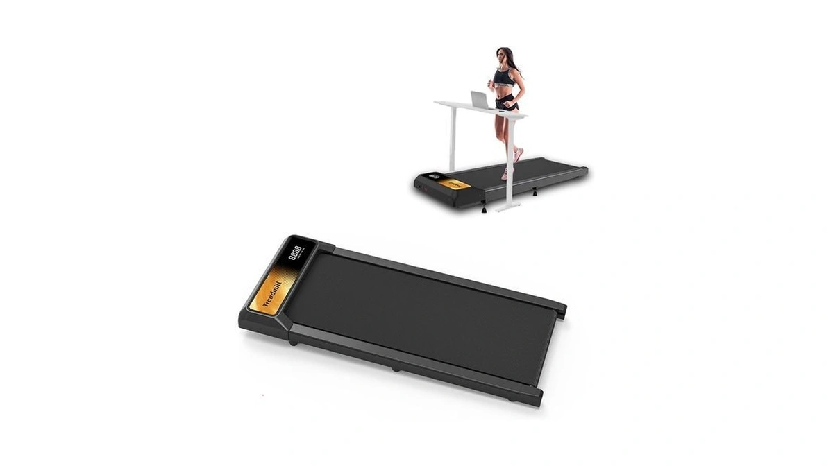 Cyclerade Walking Pad Treadmill, Portable, Remote Control, App Data Link,