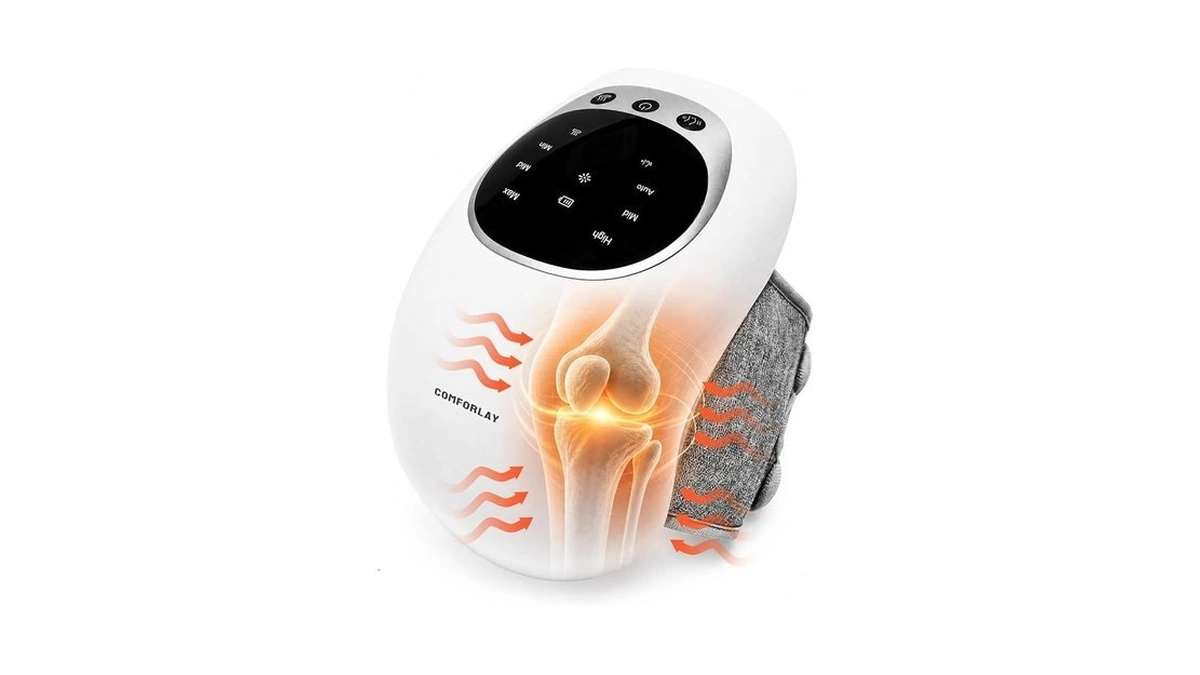Comforlay Knee Massager For Relief, 2026 Updated Edition，cordless Heated Knee