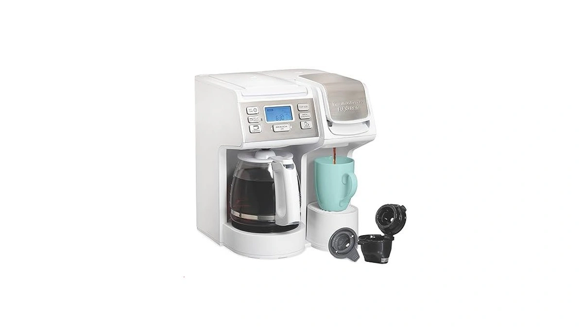 Hamilton Beach Flexbrew Trio 2-way Coffee Maker, Compatible With K-cup
