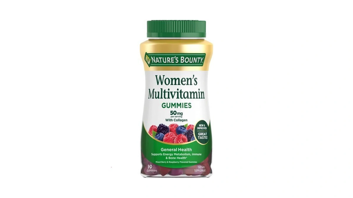 Nature's Bounty Women Multivitamin Gummies, Vitamin Supplements For Adults, General
