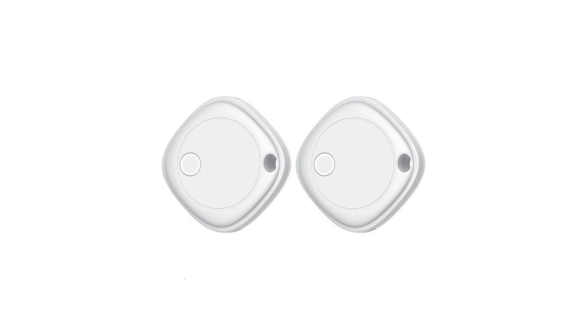 Air Tracker Tags-2 Pack, Bluetooth Tracker Works With Apple Find