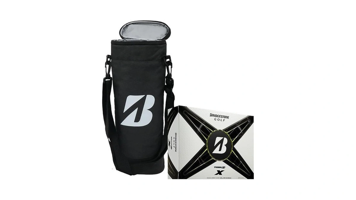 Bridgestone Golf Tour B X & Golf Cooler Bag Bundle