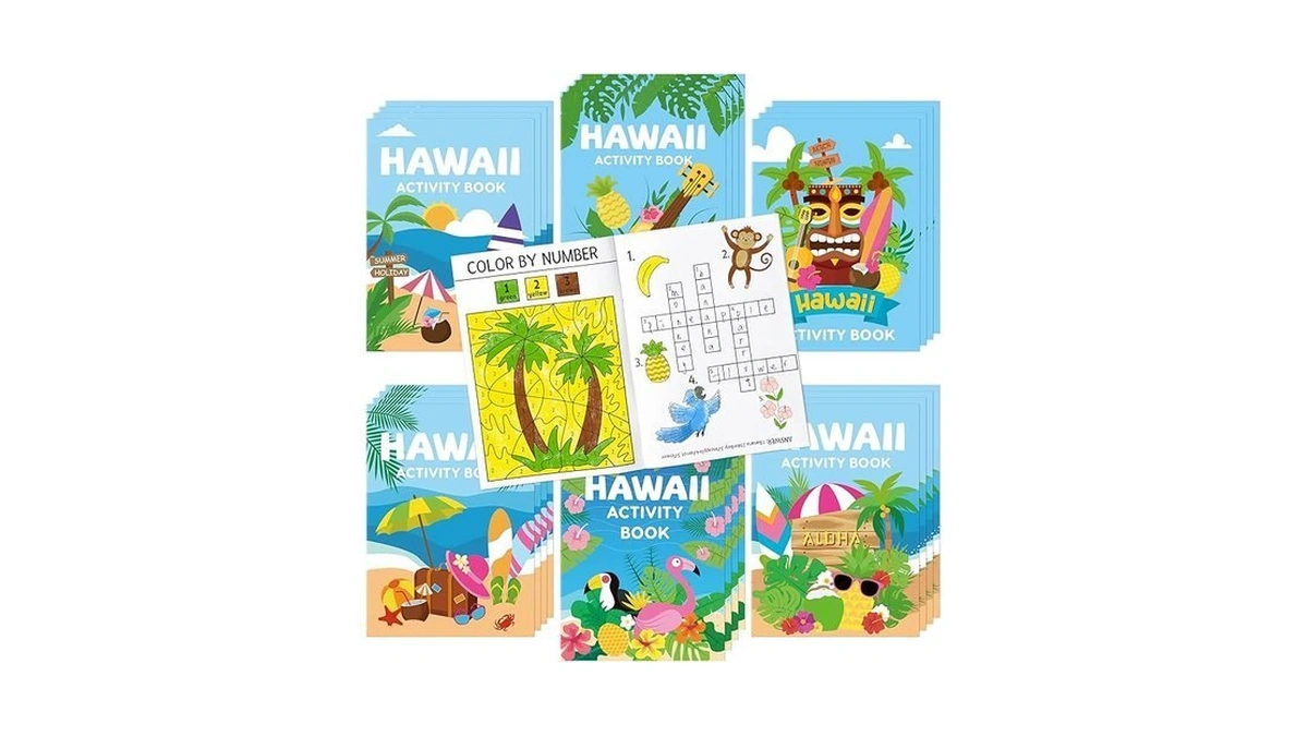 Amazon coupon: Bwkoss Summer Activity Books For Kids-24