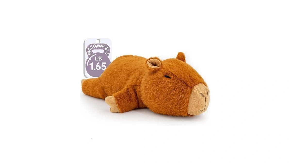 Marysun Microwavable Capybara Stuffed Animal - Weighted Stuffed Animal Plush,