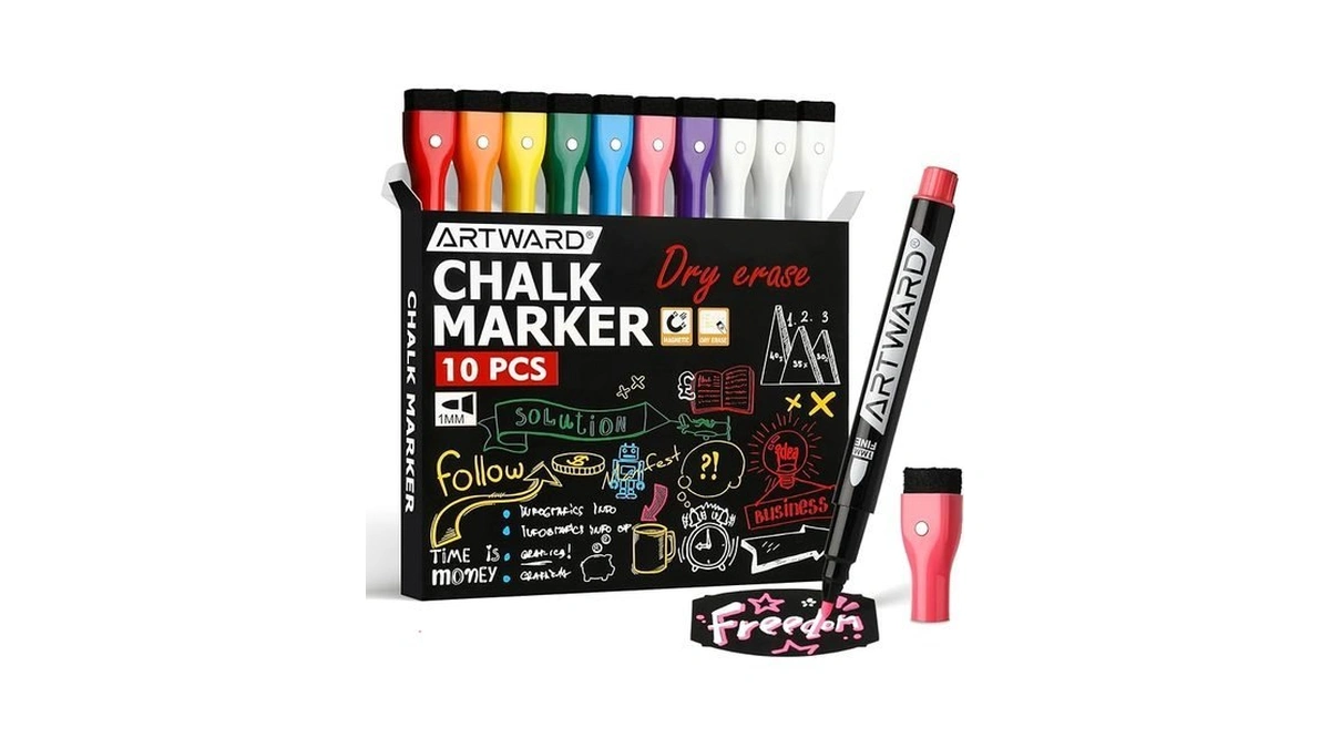 Magnetic Liquid Chalk Markers For Led Drawing Note Board Calendar