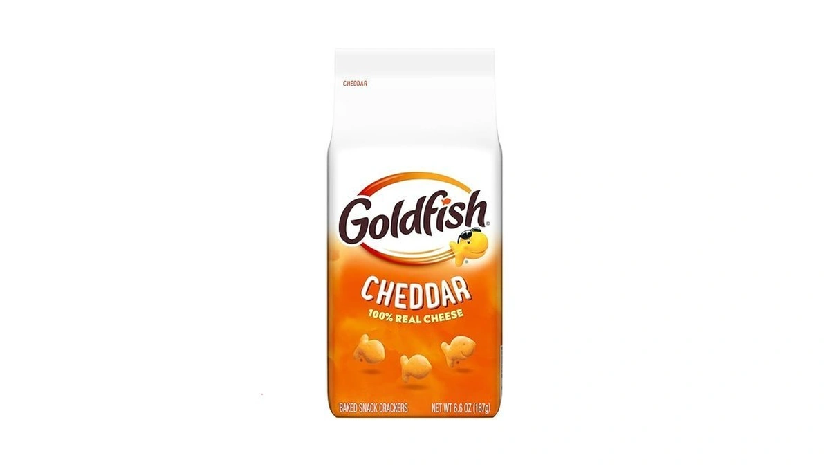 Goldfish Cheddar Cheese Crackers, Baked Snack Crackers, 6.6 Oz Bag