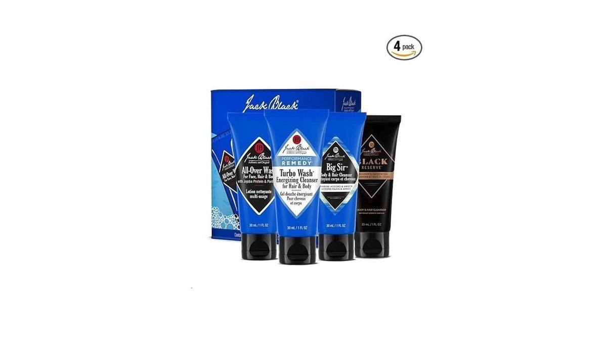 Jack Black - Variety Kit Body & Hair Cleanser Collection