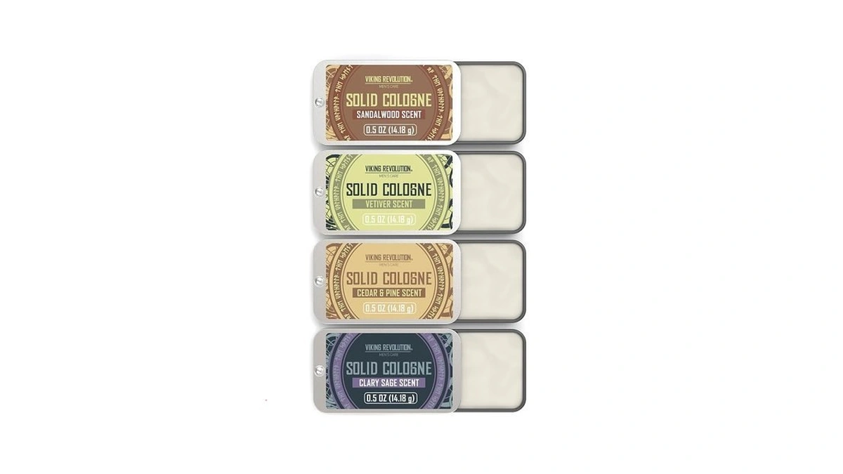 Viking Revolution 4 Pack Mens Solid Colognes 0.5 Oz -