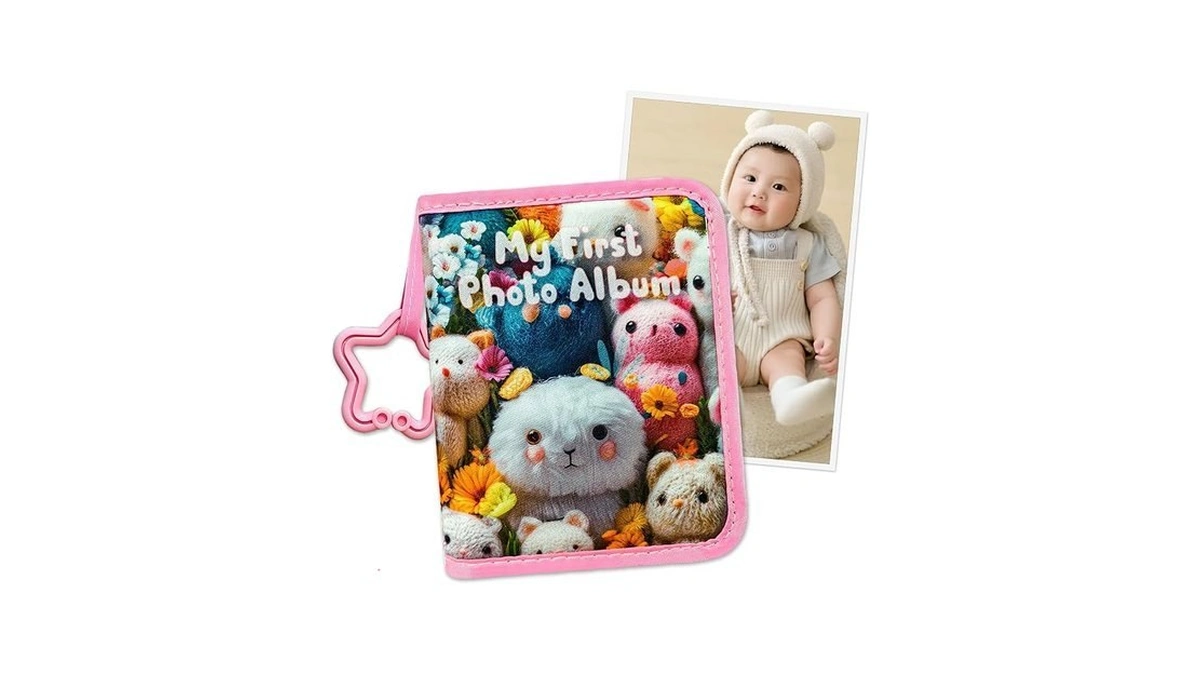 Baby's My First Family Album Baby Photo Albums Soft Photo
