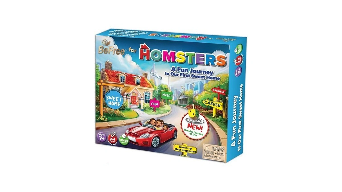 Befree For Homsters: Family Strategy Board Game – Financial Literacy,