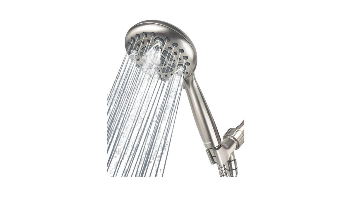Dakings 6 Spray Modes High Pressure Handheld Showerhead Set Upgraded