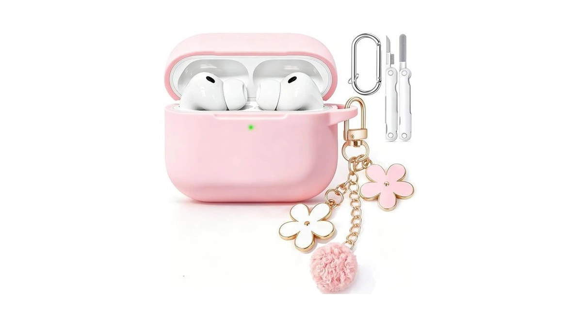 Wowwat For Airpods Pro 3 Case Cover 2025, Soft Pink