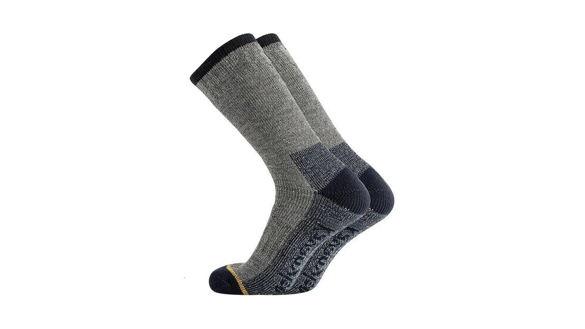 Kavanyiso Men's Merino Wool Hiking Socks Breathable Athletic Crew Thicken(1pairs