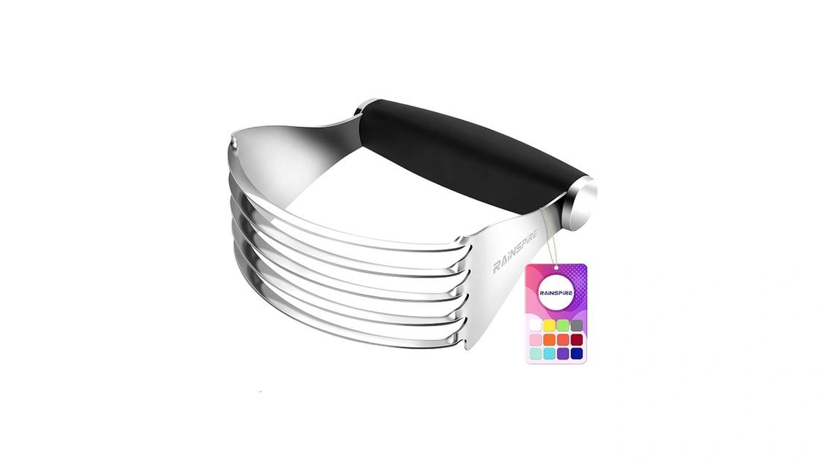 Rainspire Xl Pastry Cutter For Baking, Heavy Duty Pastry Blender