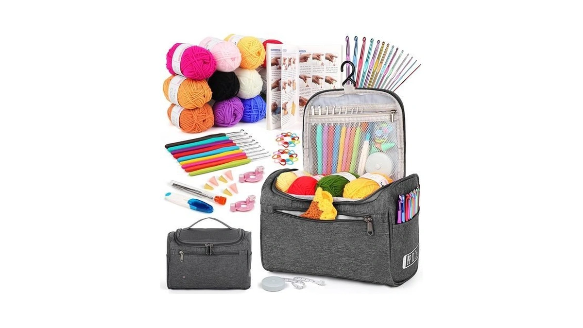 Aeelike Crochet Kit For Beginners Young And Old, First Crochet