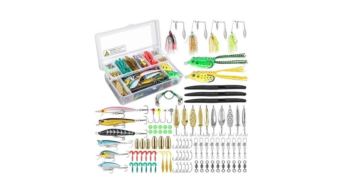 Plusinno Fishing Lures Baits Tackle, Best Bass Fishing Lures Including