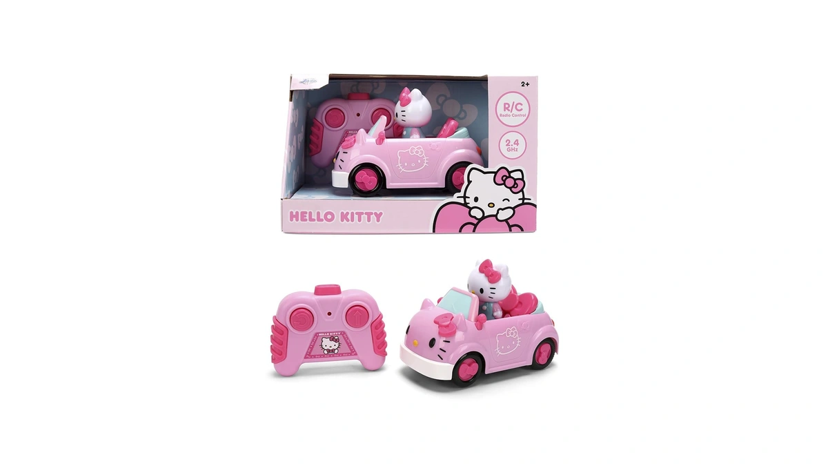 Jada Hello Kitty Rc Car 1:32 Scale Vehicle – Simple