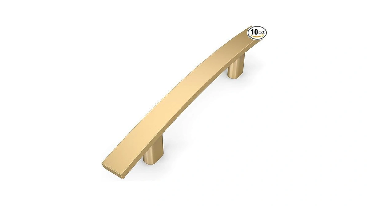 Amerdeco 10 Pack Bronze Cabinet Pulls - 3 Inch(76mm) Hole