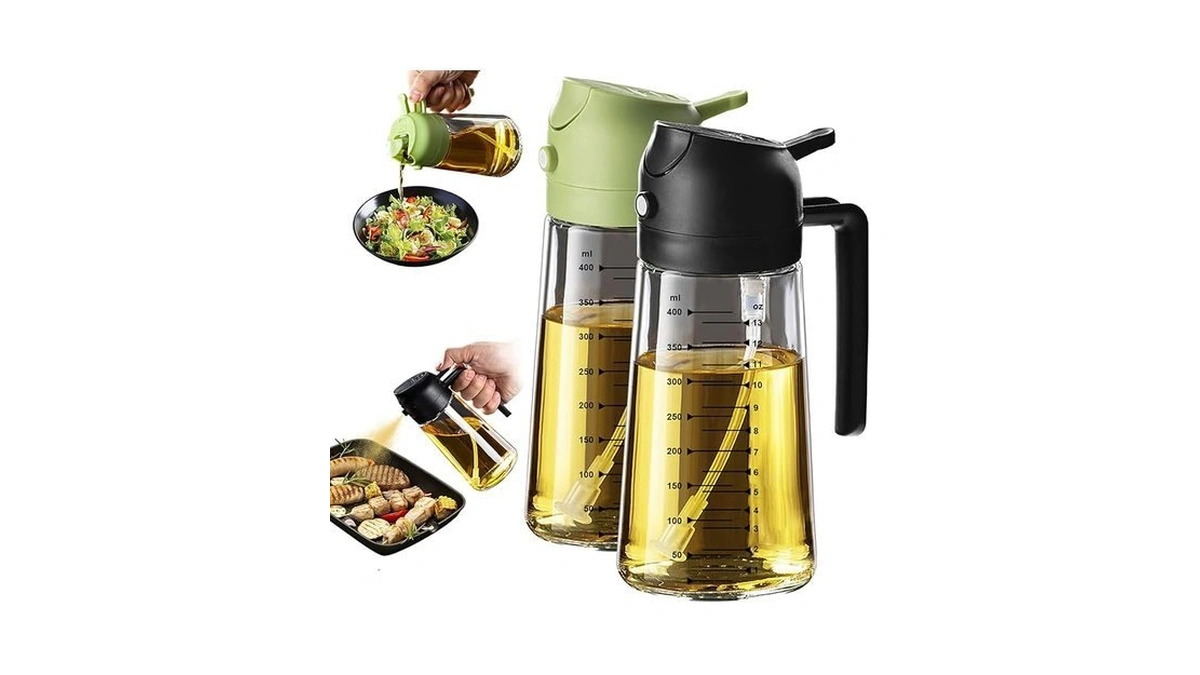 Trendplain 16oz/470ml Glass Olive Oil Sprayer For Cooking – 2