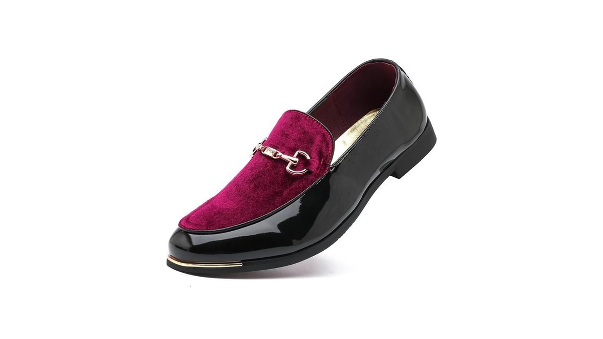 Lcql Men's Casual Slip On Moccasins Driving Car Soft Flat