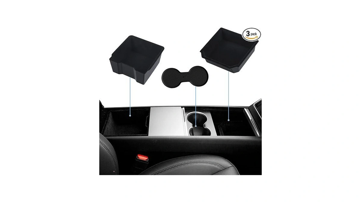 Siglin Center Console Organizer For 2026 Tesla Model Y Juniper