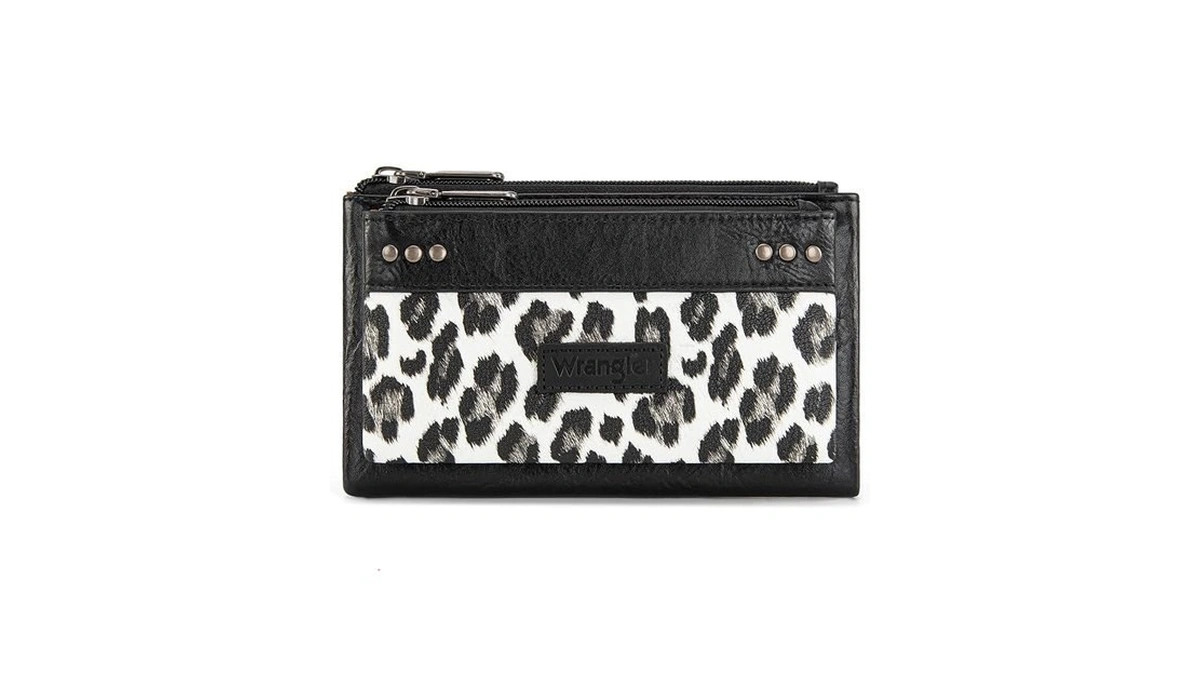Montana West X Wrangler Large Wallet For Women Female Ladies