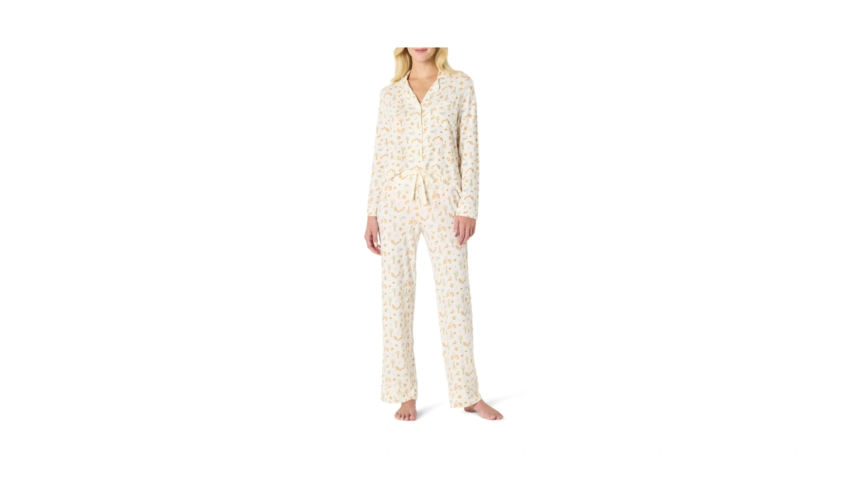 Amazon Essentials X Sofia Grainge Women's Stretch Modal Long-sleeve And