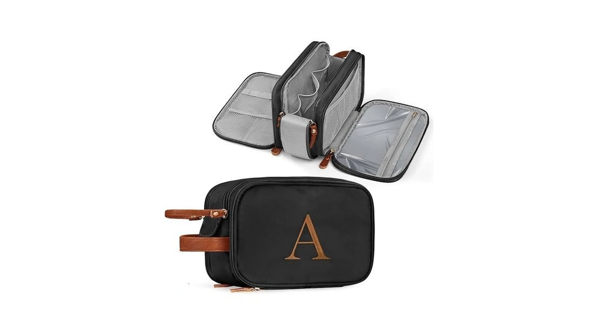 Yoolife Personalized Travel Toiletry Bag - Toiletry Bag For Men