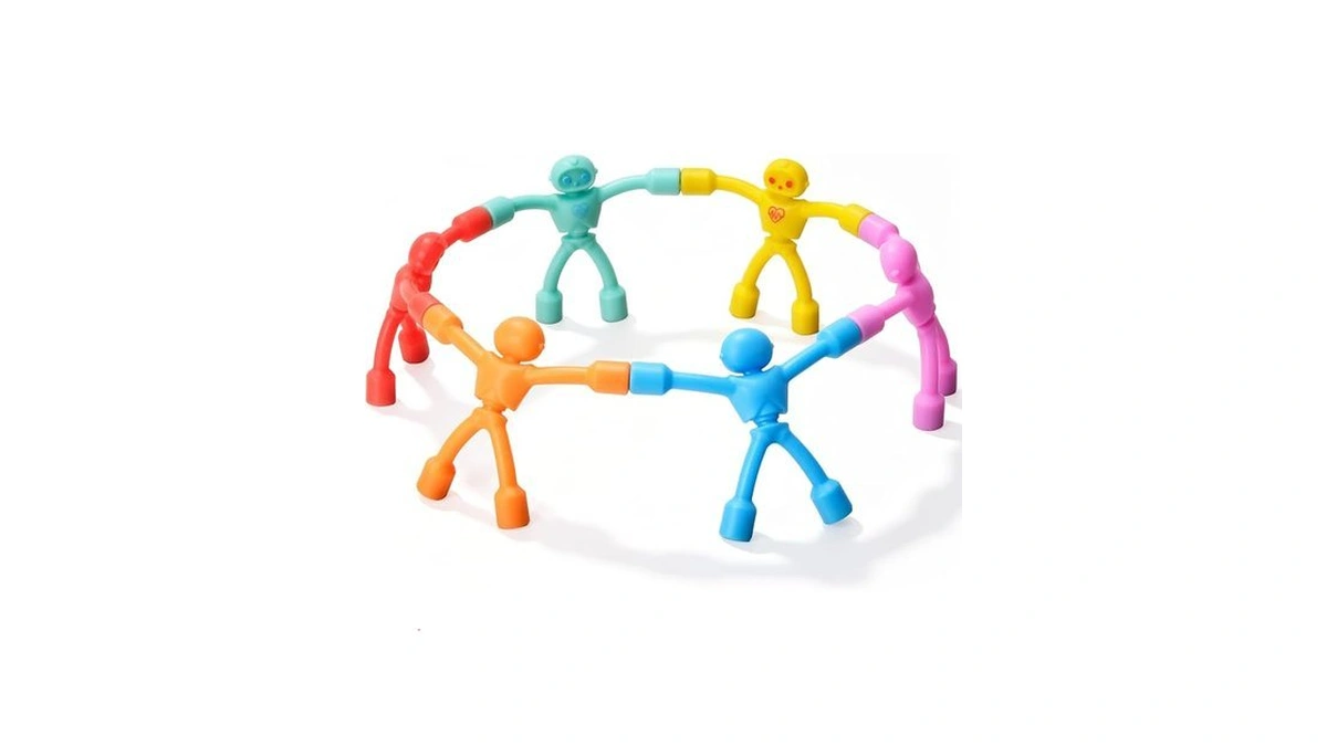 Filmhoo Magnetic Toys Figures, 6pcs, Travel Toys For Toddlers &