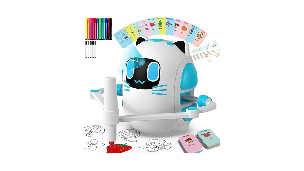 Drawing Robot For Kids With Camera Recognition, Smart Robot Drawing