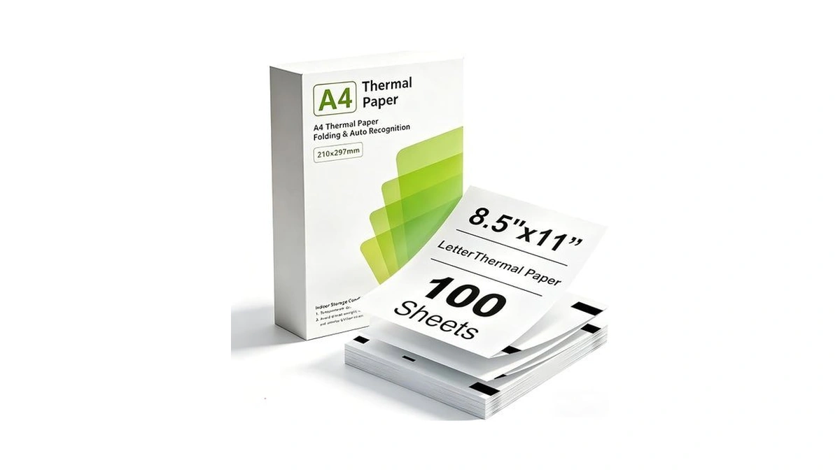 Thermal Printer Paper 8.5 X 11 Us Letter Inklessprinting Paper