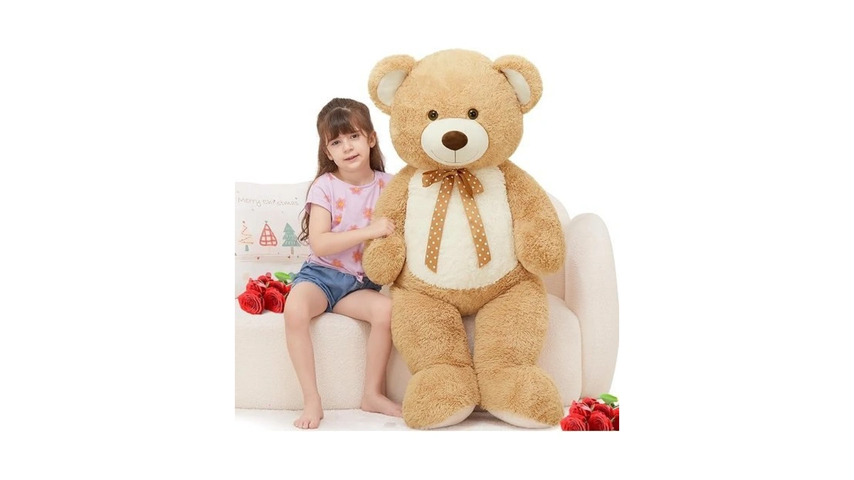 Maogolan Giant 47" Teddy Bear Stuffed Animal,big Classic Teddy Bear