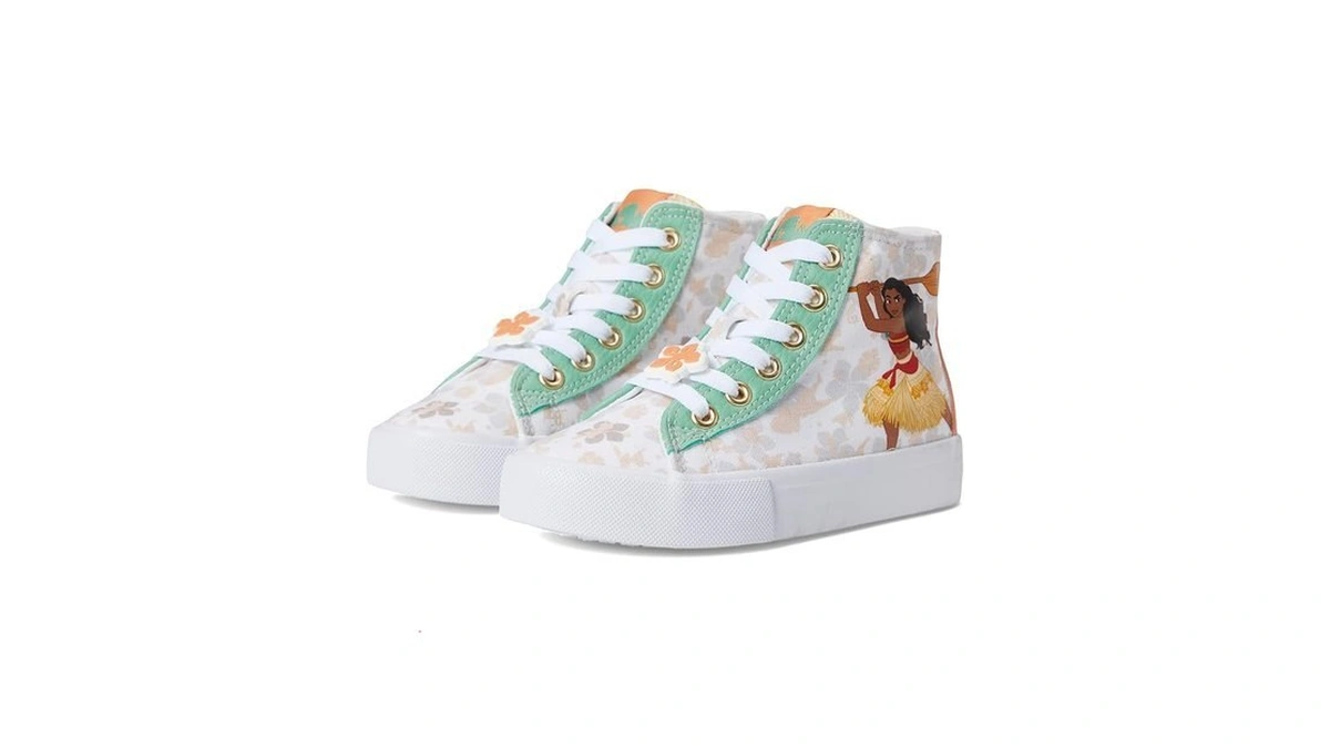 Ground Up Women Moana High-top Sneakers (little Kid/big Kid) White