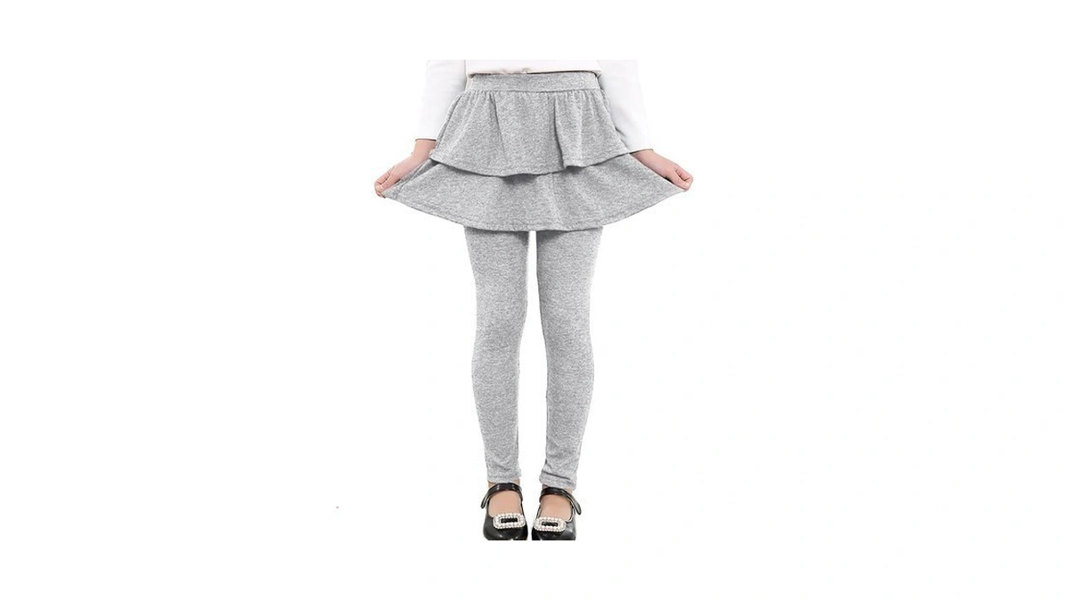 Rieket Girls School Uniform Pants Warm Stretchy Athletic Leggings With